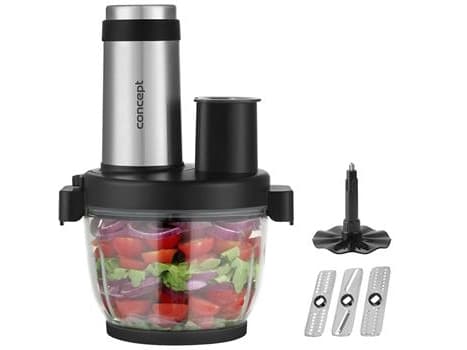 Concept RM3300, 2 l, Sort, Glass, Rustfritt stål, 1000 W, 220 - 240 V Sort
