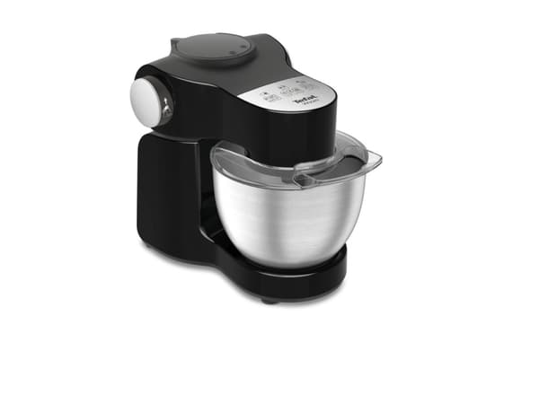 Tefal Wizzo QB3198, 4 l, Svart, Rostfritt stål, Röra, 1 l, Blanda, Hackning, Skärande, Mala, Knådning, Mixning, 2,7 l