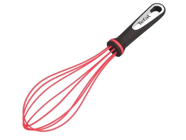 Tefal K20717, Fransk visp, Silikon, Svart, Röd, Kina, 79 g, 92 mm