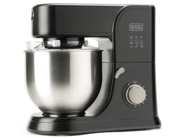 Black &amp; Decker | Kitchen Machine | ES9130080B | 1000 W | Number of speeds 8 | Bowl capacity 5.2 L | Black