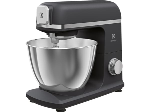 Electrolux E5KM14BPT, Stativmixer, Svart, Vispning, Knådning, Mixning, 1,2 m, 5 l, 1200 W