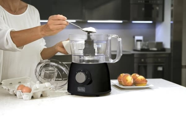 Black & Decker BXCH120E, 0,35 l, Transparent, Vit, Rostfritt stål, 120 W
