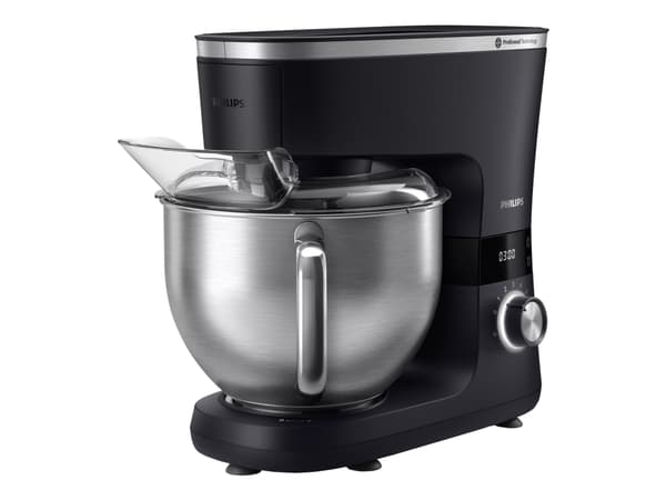 Philips Series 7000 HR7962/01 Yleiskone, Seisova tehosekoitin, Musta, Vaivaus, Vaivaus, Sekoitus, 5,5 L, Painikkeet, Rotaatio, Metalli, Muovi