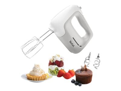 Tefal PrepMix HT450B38 - Håndmikser - 450 W - pepper gray