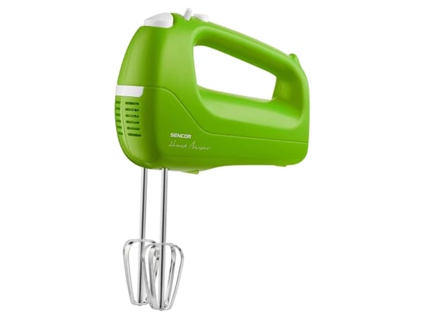 Sencor SHM 5401GR, Håndmikser, Grønn, Elte, Miksing, 1,2 m, Knapper, Jekk, 200 W