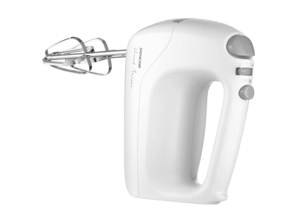 Sencor SHM 5400WH, Håndmikser, Hvit, Elte, Miksing, 1,2 m, Knapper, Jekk, 200 W
