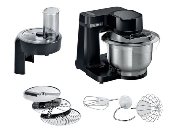 Bosch MUM Serie 2 MUMS2EB01 - Kjøkkenmaskin - 700 W - svart