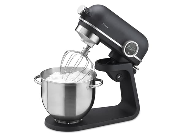 Trisa Kitchen Professional, 5,2 l, Svart, Rostfritt stål, Rotations-, Vispning, Mixning, Omrörning, 2 kg, 1 m