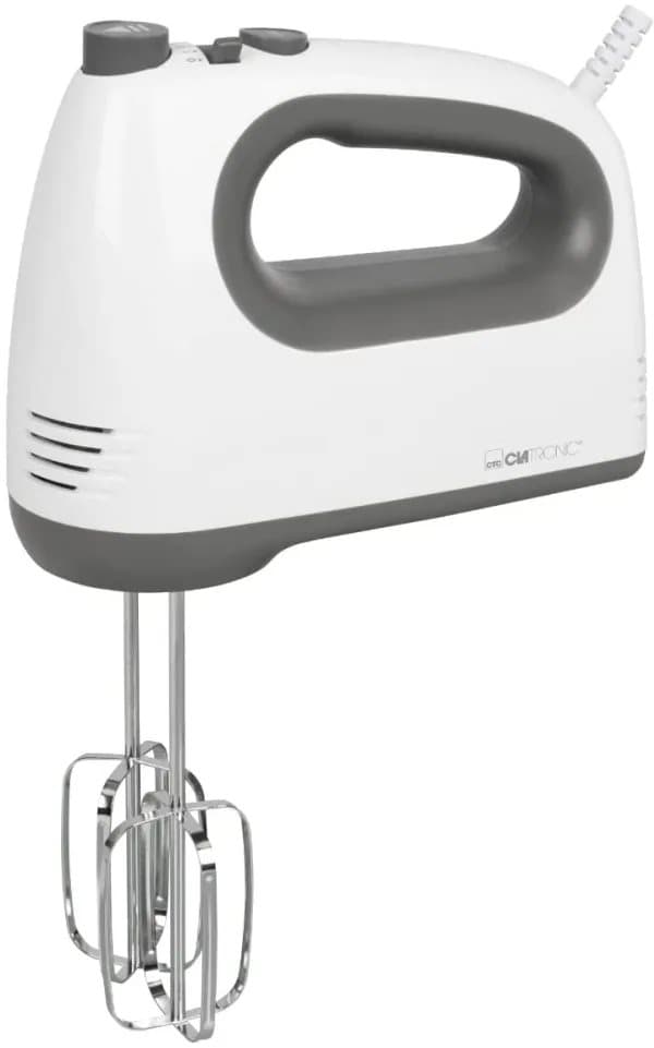 Clatronic HM 3775 - Handmixer - 400 W - vit / grå