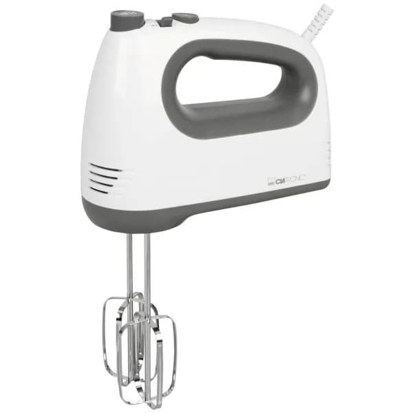 Clatronic HM 3775 - Handmixer - 400 W - vit / grå