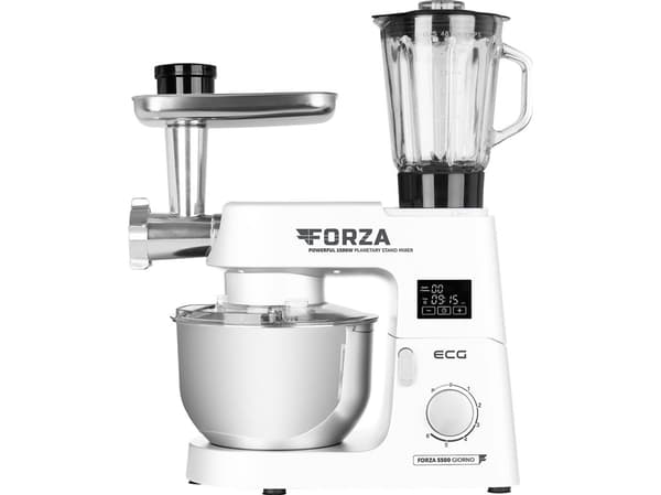 Virtuvinis kombainas EKG FORZA 5500 White Day