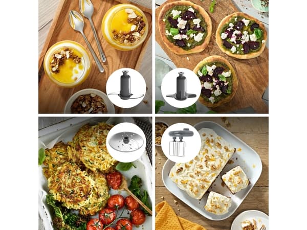 Kenwood FDM73.850SS, 3 L, Harmaa, Nupit, Vatkaaminen, Sekoittaminen, Pilkkominen, Viipalointi, Vaivaaminen, Sekoittaminen, Sekoittaminen, Sekoittamin