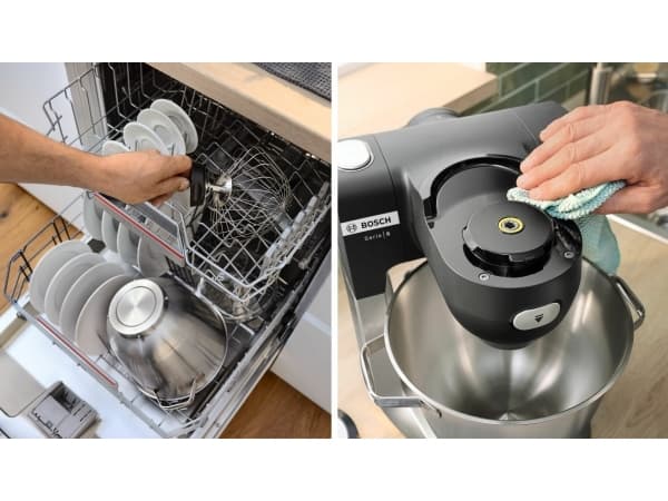 Bosch Serie 6 MUMS6ZS17, 5,5 l, Svart, Rostfritt stål, Rotations-, 3,5 kg, 3,5 kg, 1,1 m