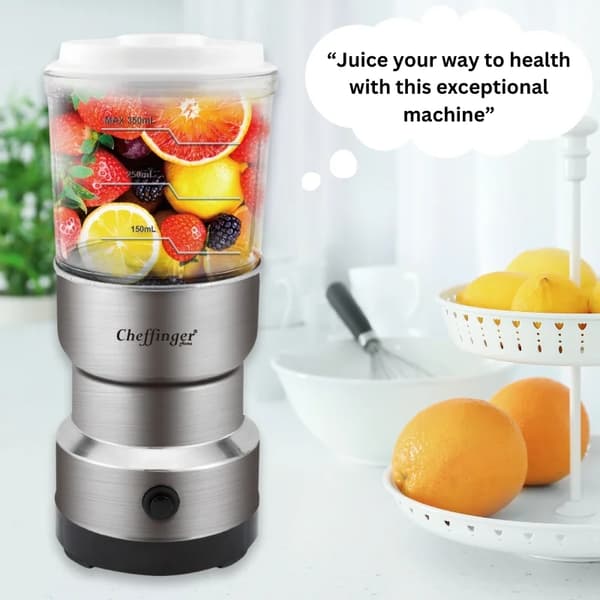 Cheffinger CF-CGB300: 300W elektrisk kaffekværn og juiceblender