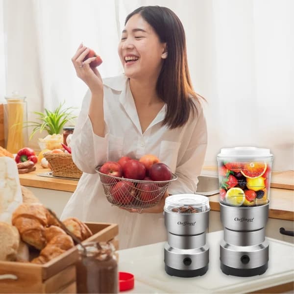 Cheffinger CF-CGB300: 300W elektrisk kaffekværn og juiceblender
