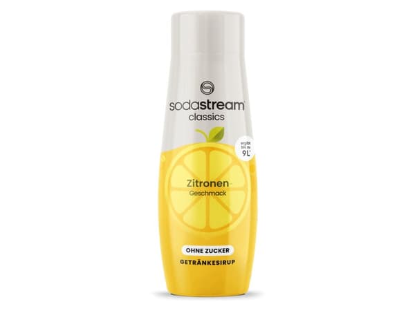 SodaStream sitruuna ilman sokeria siirappi 440ml siirappi SodaStreamille