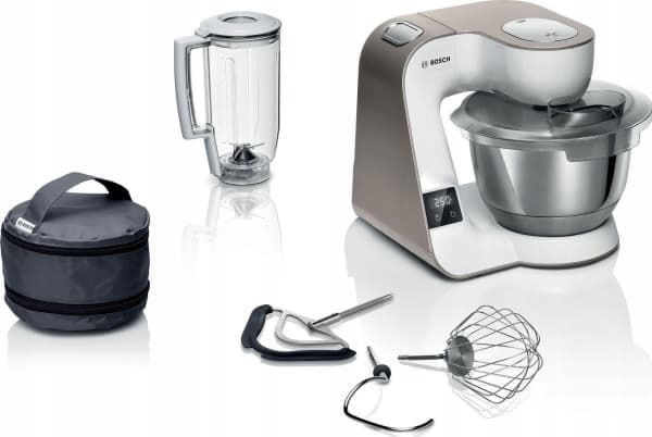 Bosch Serie 4 MUM5XW13, 3,9 l, Hvit, 1,1 m, 2,7 l, 1 kg, Rustfritt stål