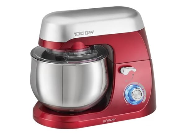 Bomann KM 6009 CB, 5 l, Titan, Rotations-, 3 kg, Rostfritt stål, 1000 W