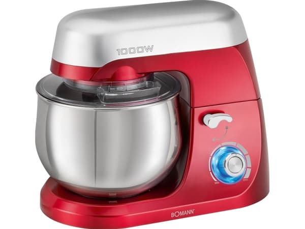 Bomann KM 6009 CB, 5 l, Titan, Rotations-, 3 kg, Rostfritt stål, 1000 W