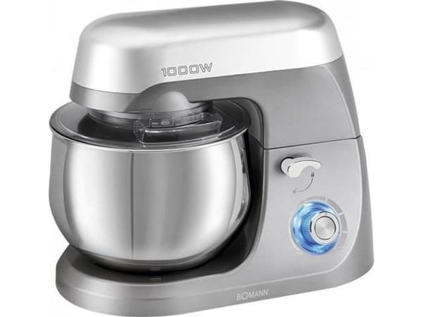 Bomann KM 6009 CB, 5 l, Titan, Rotasjon, 3 kg, Rustfritt stål, 1000 W