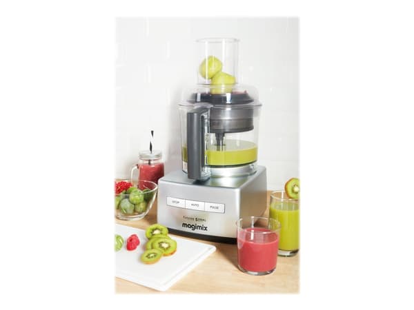Magimix CS 5200 XL - Matberedare - 1100 W - borstad krom