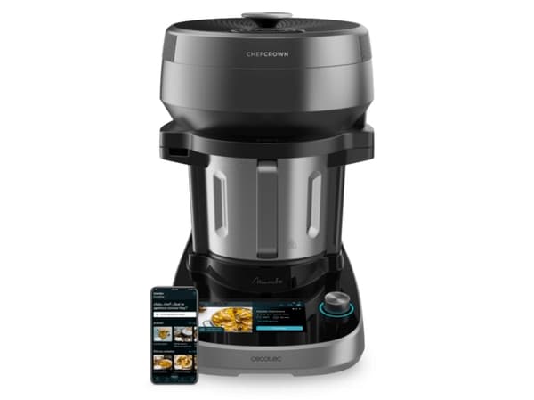 Cecotec Mambo CooKing Unique, 4,5 l, 17,8 cm (7"), Svart, 2200 W, 496 mm, 309 mm