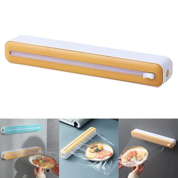 Lollanda Folieskärare - Hållare för aluminiumfolie & plastfolie 36x7x5cm