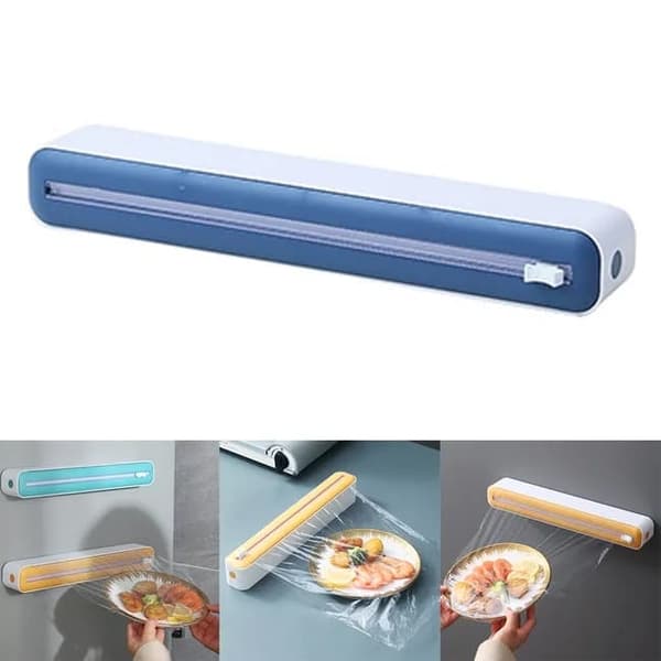 Lollanda Folieskärare - Hållare för aluminiumfolie & plastfolie 36x7x5cm