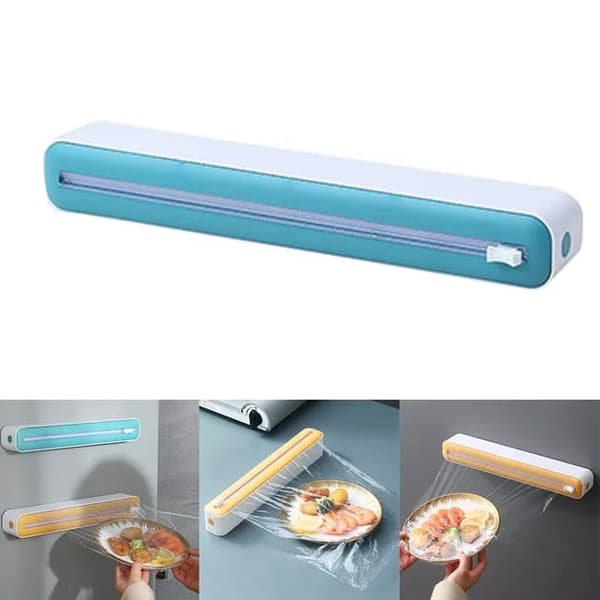Lollanda Folieskärare - Hållare för aluminiumfolie & plastfolie 36x7x5cm