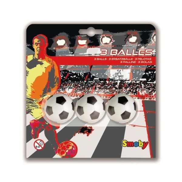 Bollspel - SMOBY - Plastbollar 34mm X3 - Inomhus - Barn - Blandat