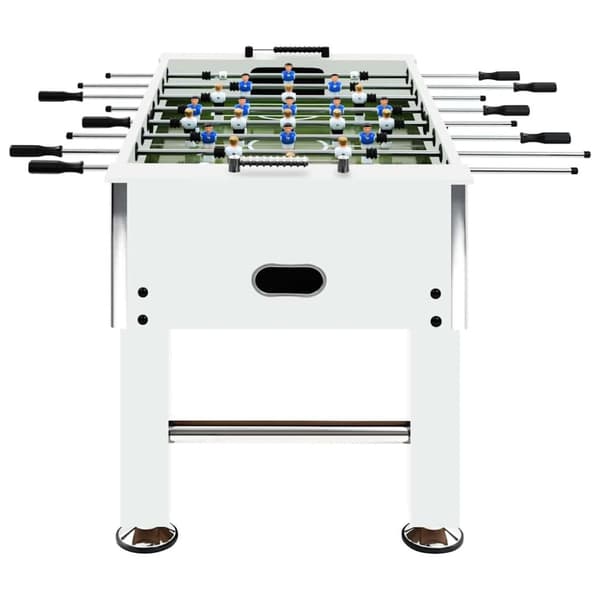vidaXL Fotbollsbord stål 60 kg 140x74,5x87,5 cm vit