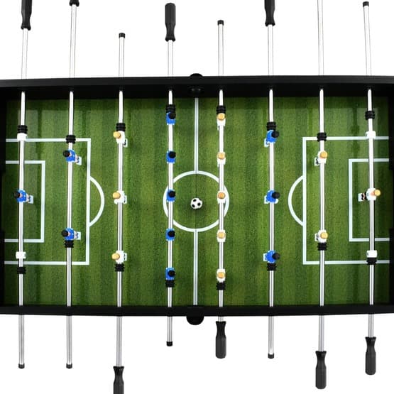 Fotbollsbord Stål 60 Kg 140X74,5X87,5 Cm Svart