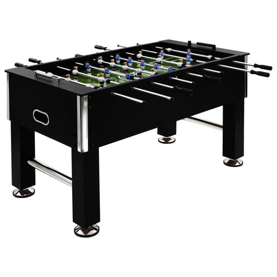 Fotbollsbord Stål 60 Kg 140X74,5X87,5 Cm Svart