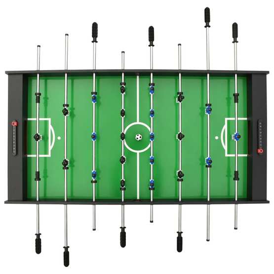 Fotbollsbord Hopfällbart 121X61X80 Cm Svart