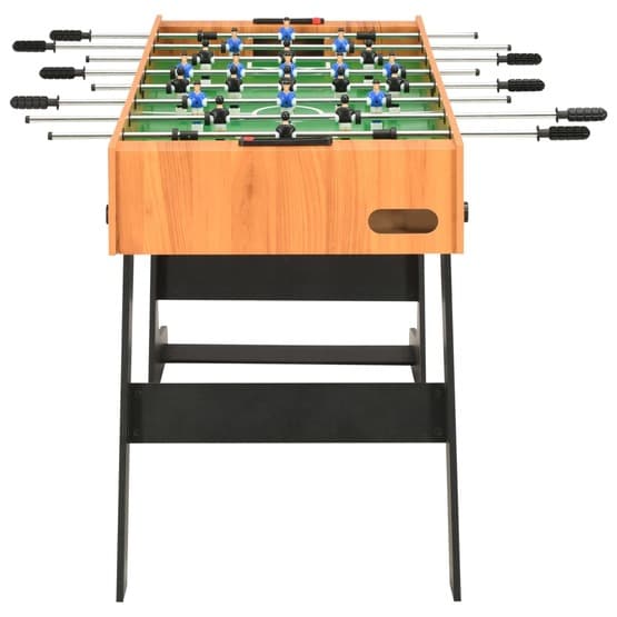 Fotbollsbord Hopfällbart 121X61X80 Cm Ljusbrun