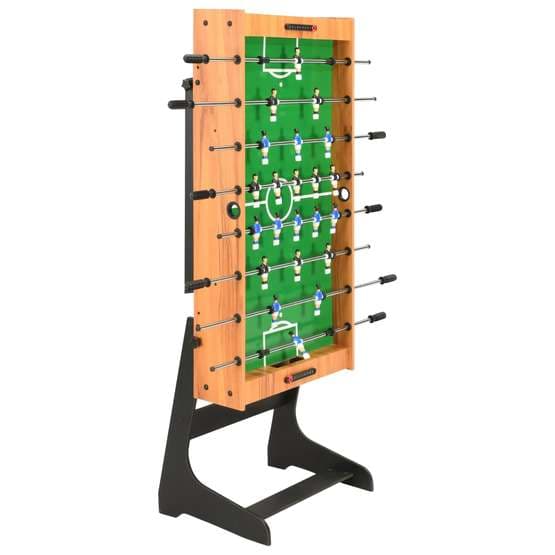 Fotbollsbord Hopfällbart 121X61X80 Cm Ljusbrun