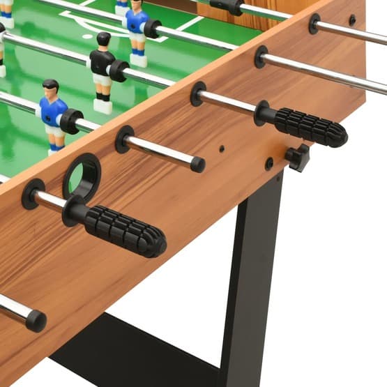 Fotbollsbord Hopfällbart 121X61X80 Cm Ljusbrun