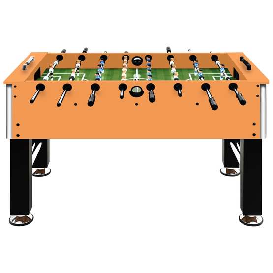 Fotbollsbord Stål 60 Kg 140X74,5X87,5 Cm Ljusbrun Och Svart