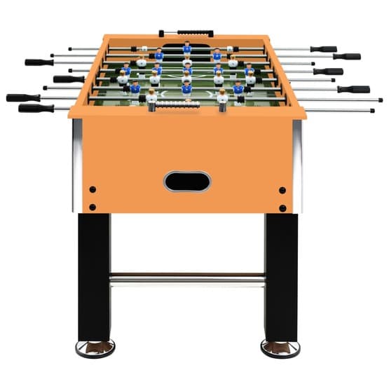 Fotbollsbord Stål 60 Kg 140X74,5X87,5 Cm Ljusbrun Och Svart