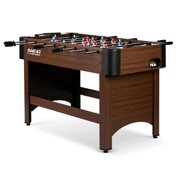 Neosport Foosball Bord 118x61x79 cm NS-804 Mørkebrun