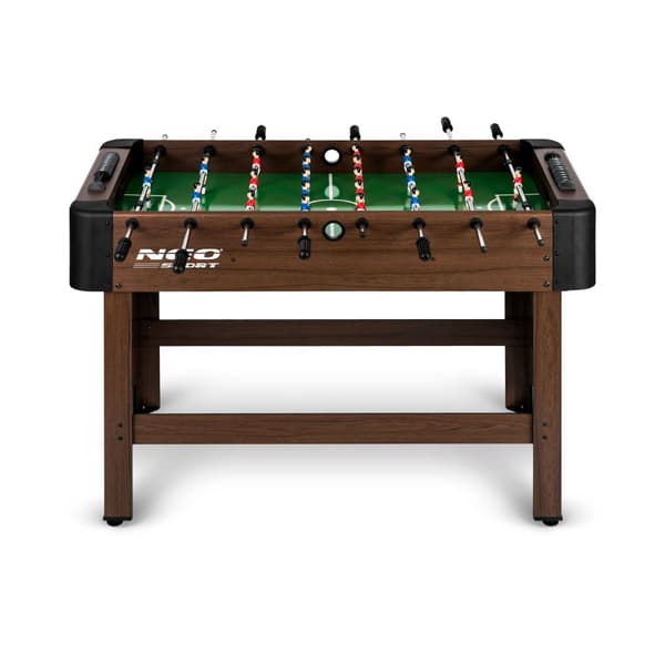 Neosport Foosball Bord 118x61x79 cm NS-804 Mørkebrun