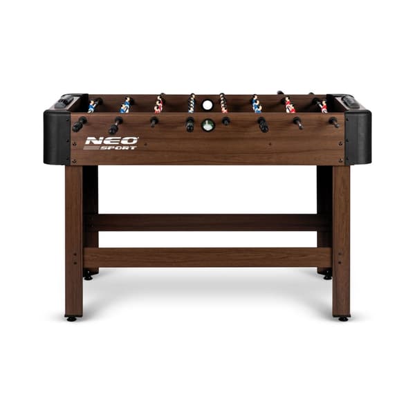Neosport Foosball Bord 118x61x79 cm NS-804 Mørkebrun