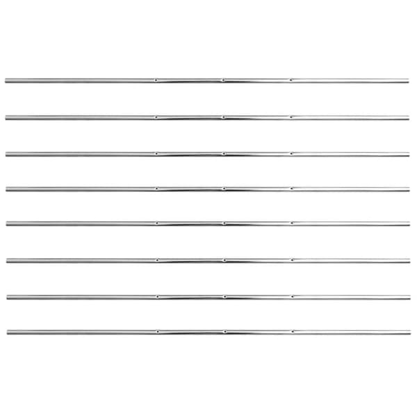 Stänger för fotbollsbord 8 st 15,9 mm