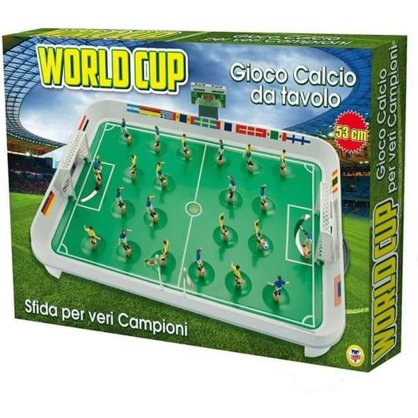 Bordsfotboll - TEOREMA - TEOREMA 60931 - Grön - För barn - Fjädrar - 48 x 36 cm