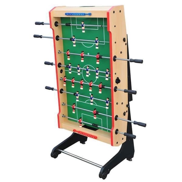 DEVESSPORT hopfällbar fotboll - Brun - MDF - Vuxen - 122 x 60,5 x 82 cm
