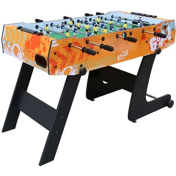 Hopfällbar bordsfotboll för barn - DEVESSPORT - Från 7 år - Mått 121 x 61 x 80 cm - Vikt 24 kg