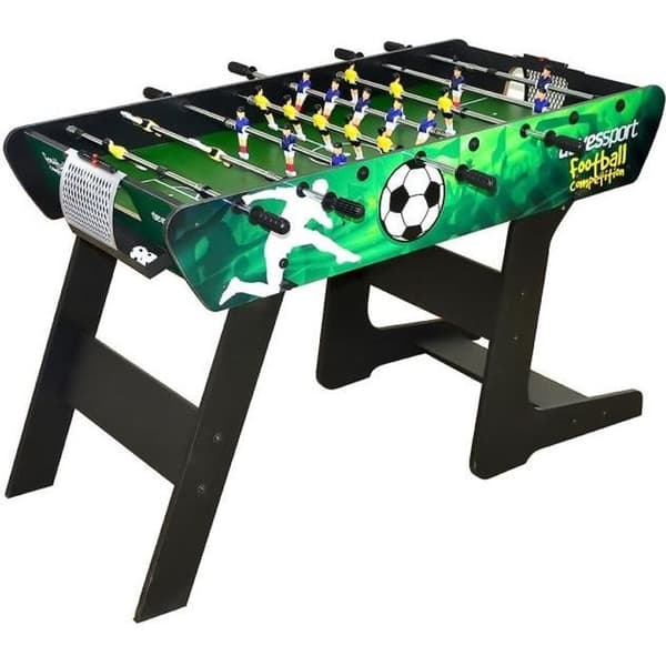 Maracaná hopfällbar bordsfotboll - DEVESSPORT - Punkträknare - Spelyta på L 105x l 58 cm - Grön