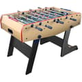 Miniatyrbild 1 av 2: Arcade Games hopfällbar bordsfotboll - Barnsortiment - Utrymmesbesparande - 143x75x15 - Bok och svarta ben