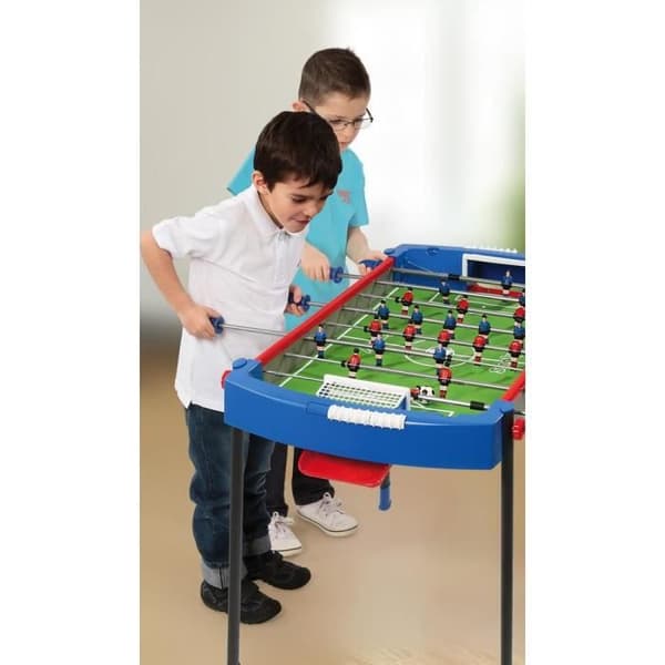 Smoby Challenger bordsfotboll - Halkfria fötter - Pointräknare - 2 bollar ingår