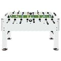 Miniatyrbild 2 av 2: Fotbollsbord stål 60 kg 140x74,5x87,5 cm vit